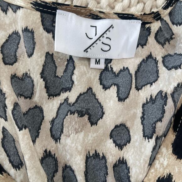 JS Millennium Dress Leopard Belted Mini - Picture 6 of 6